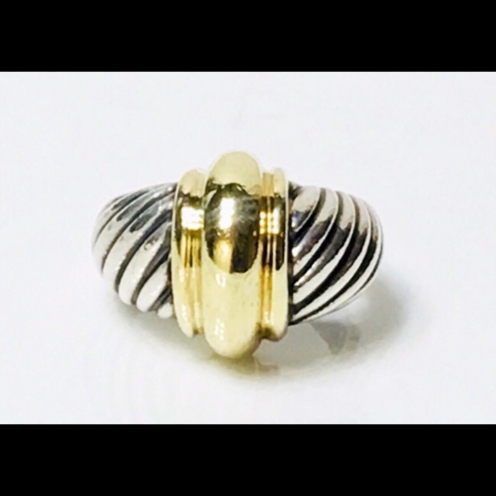 David Yurman NWOT Cable Dome Ring 6.5 size